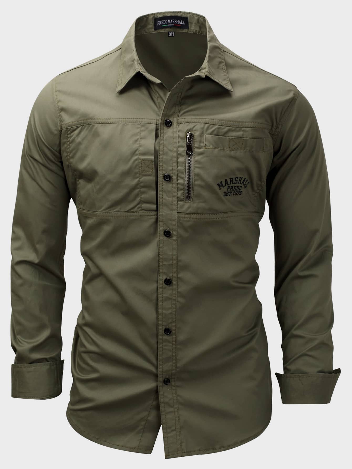 MEN ZIP SHIRTS